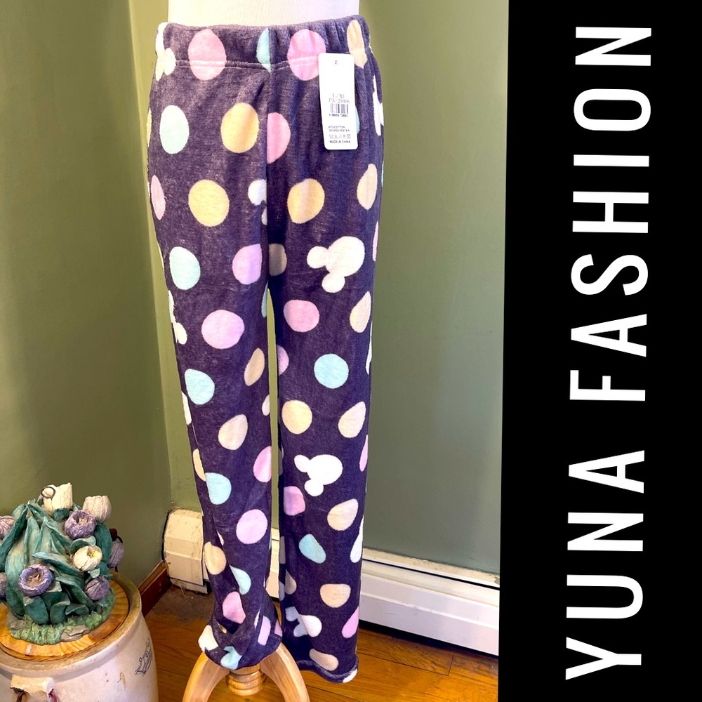 NWT L/XL Yuna Fashions pj pants